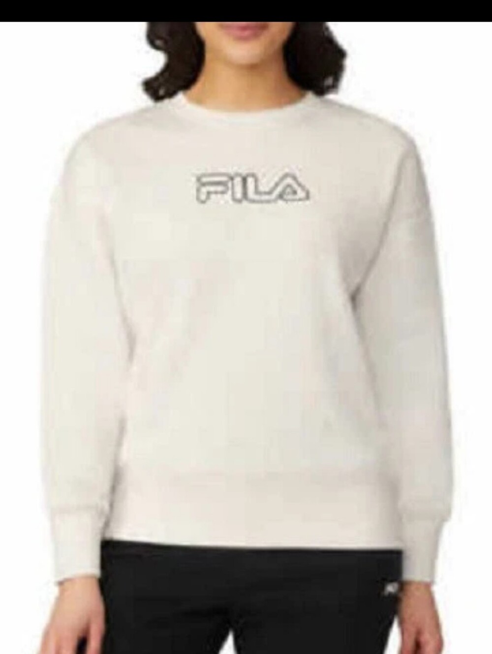 FILA Ladies' Logo Crewneck